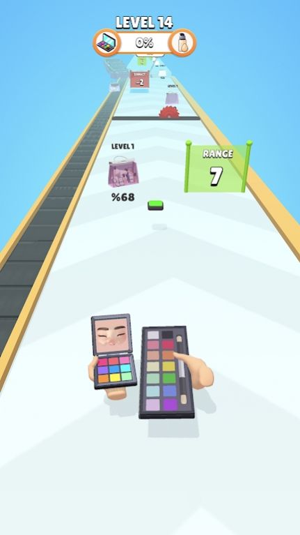 美容化妆跑游戏截图1