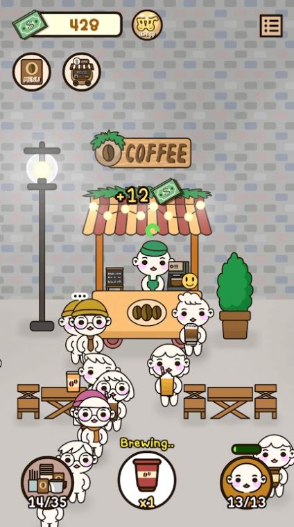lofi咖啡店游戏截图1